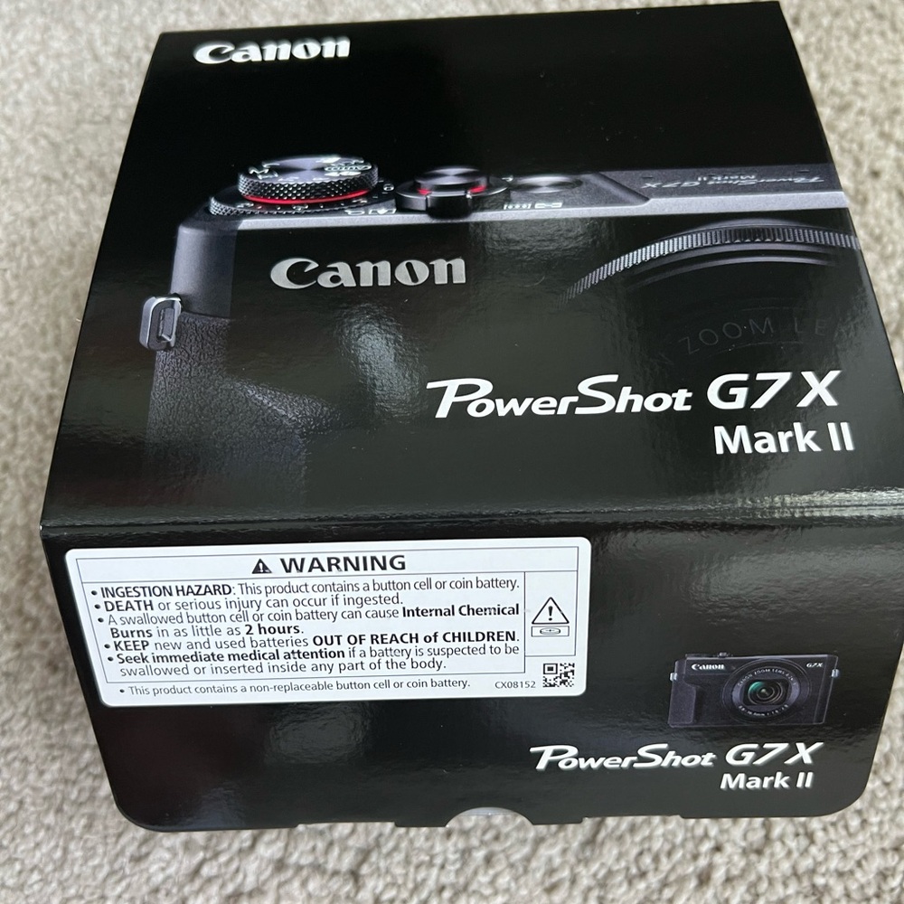 Canon G7X mark ii brand new